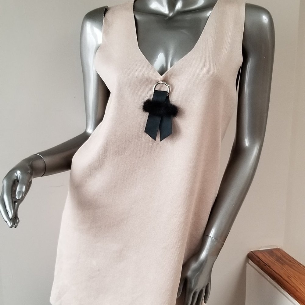 Caramel tube dress/tunic